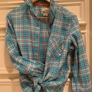 Plaid Long sleeved shirt
